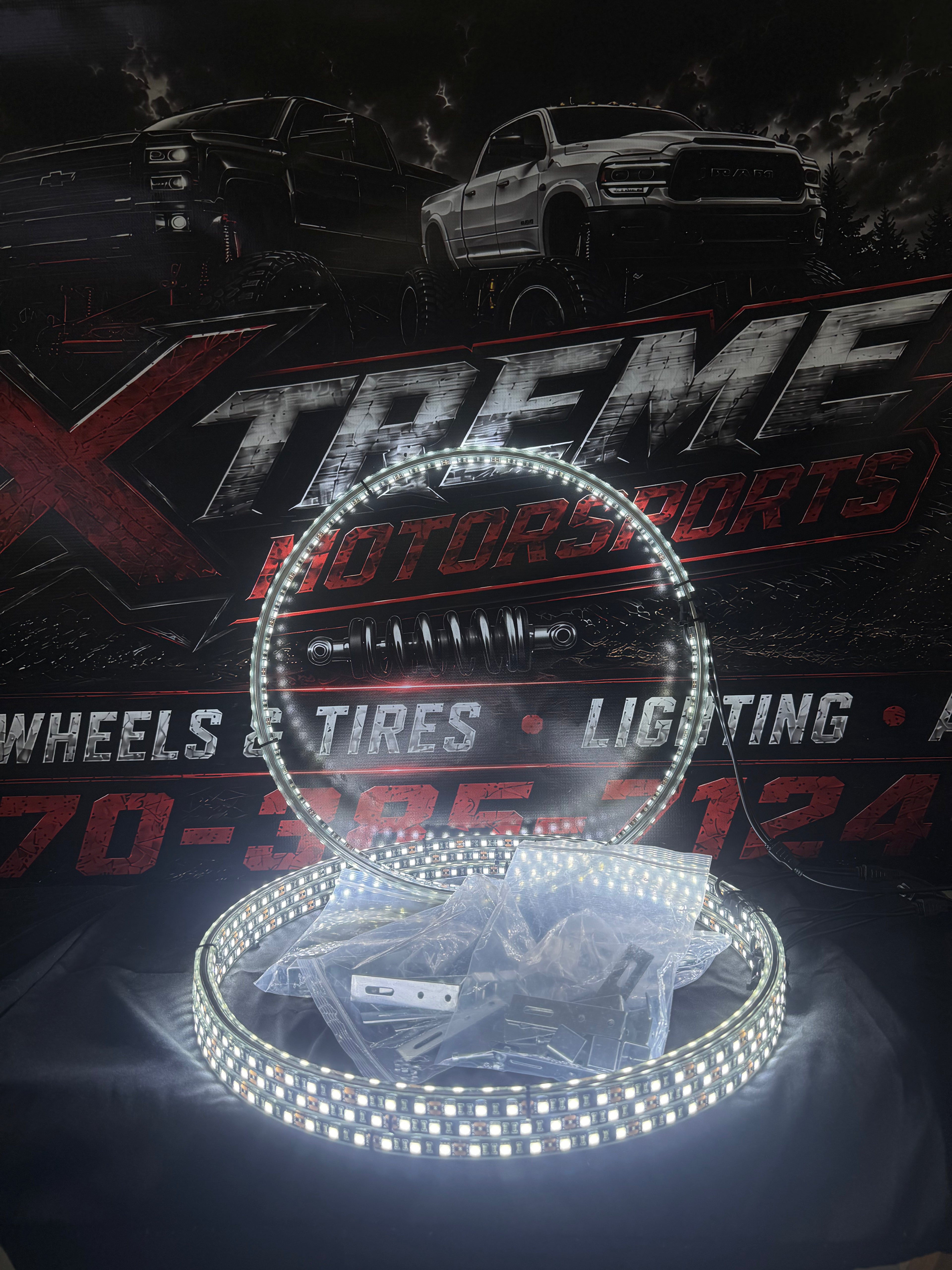 Double Row Wheel Lights