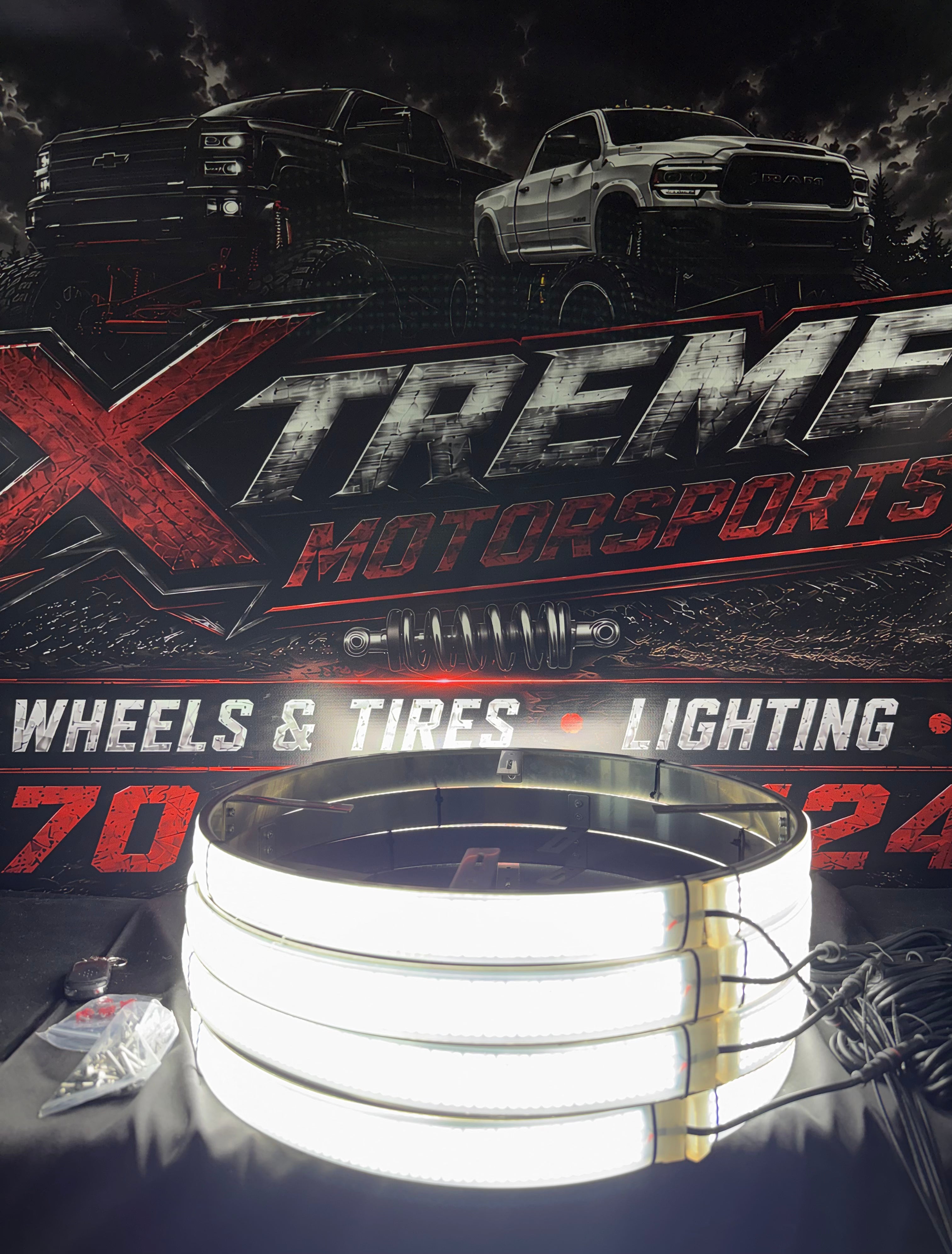 5 row wheel lights high intensity