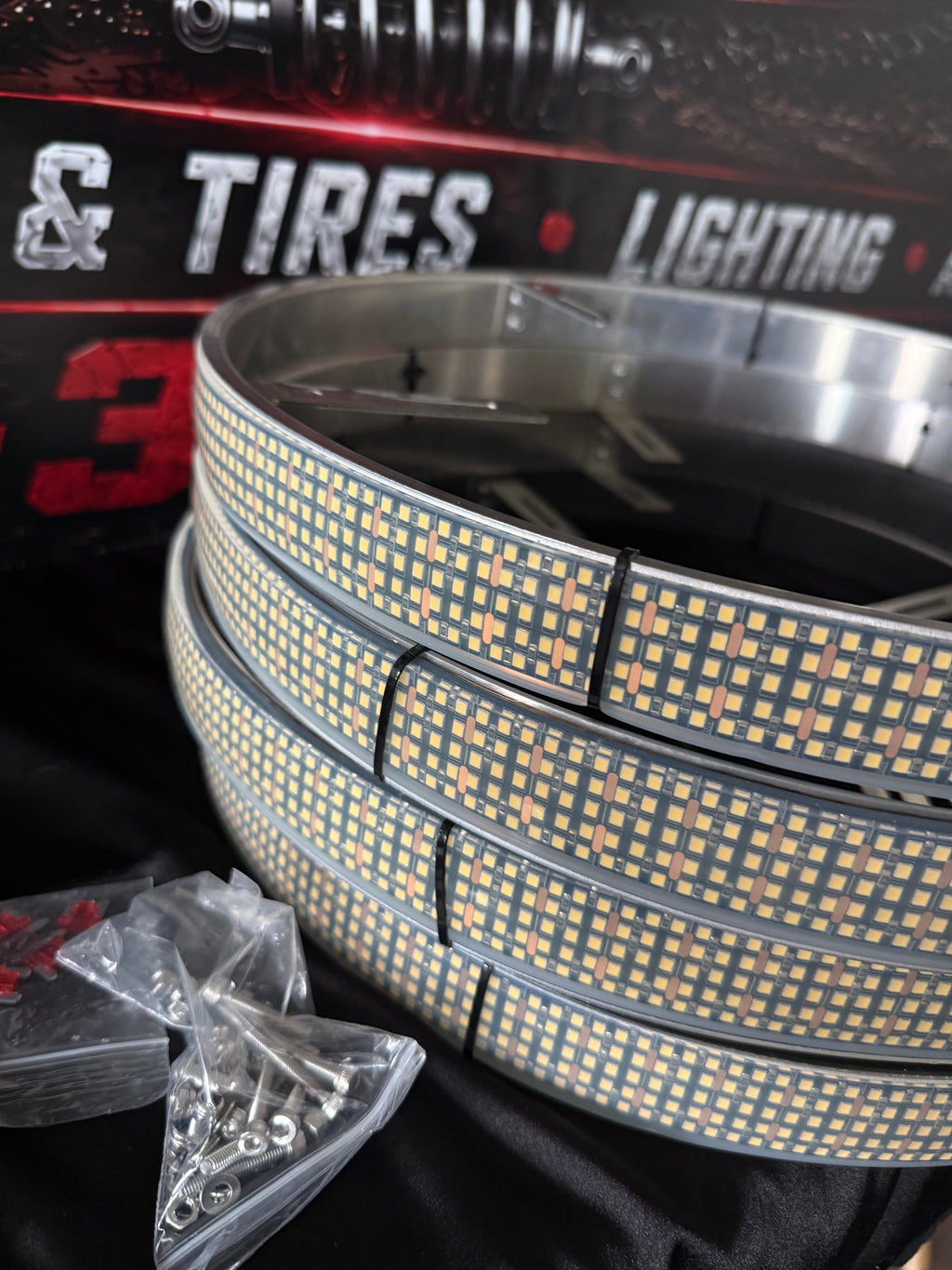 5 row wheel lights high intensity